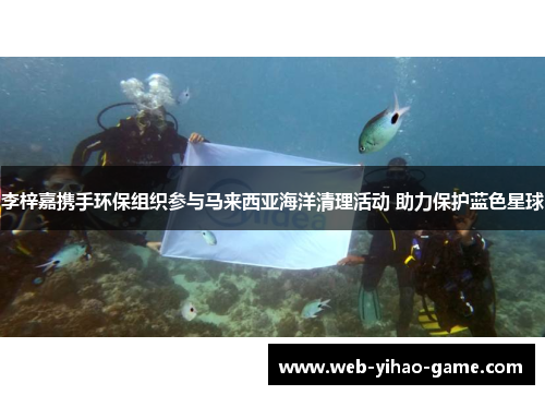 李梓嘉携手环保组织参与马来西亚海洋清理活动 助力保护蓝色星球