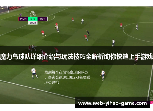 魔力鸟球队详细介绍与玩法技巧全解析助你快速上手游戏 魔力鸟球队详细介绍与玩法技巧全解析助你快速上手游戏